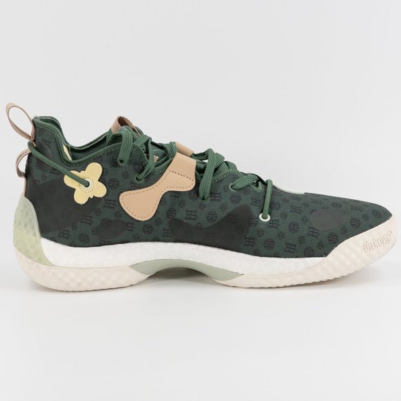 Adidas Harden Vol. 6 \'Green Oxide Monogram\' GW9032 Basketball size 10.5 main image 6